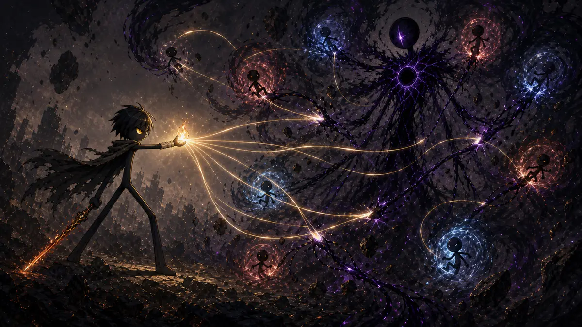 圖 32-07｜把生命與黑霧分開